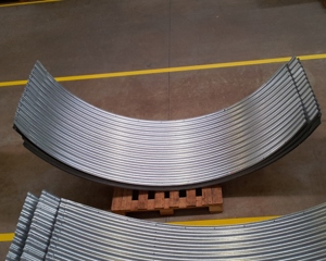 Ring sheet 0.95mm center w/sticker f/silo 2750